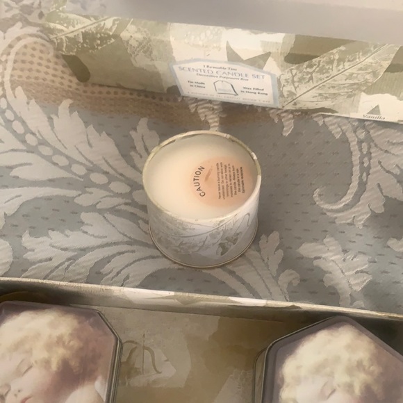 SET OF 3 CHERUB CANDLES SET - Picture 7 of 7